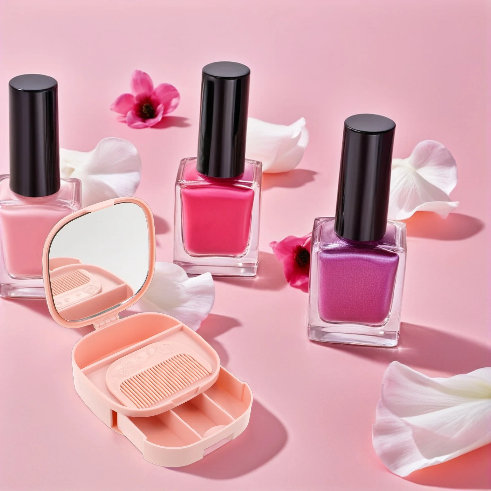 Многослойное косметическое зеркало-органайзер - Фотография_5