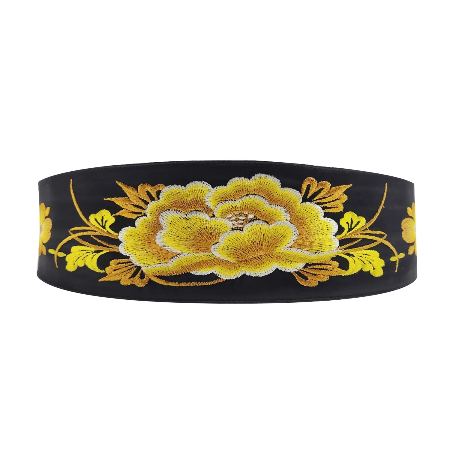 Пояс в китайском стиле с ручной вышивкой - Фотография_2