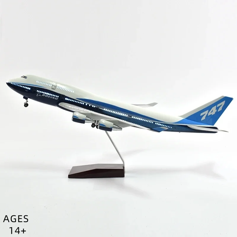Модель реактивного самолета в масштабе 1/150 b747 модель самолета 47 см - Фотография_2