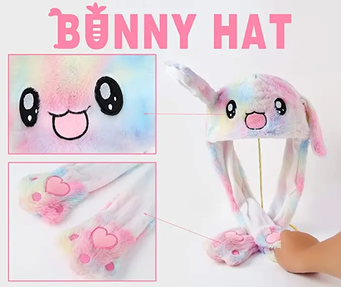 Шапка с ушами кролика - Фотография_5