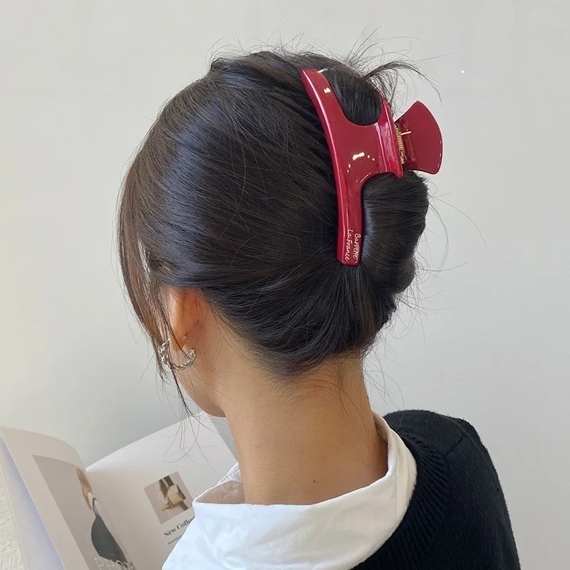 Новые рождественские красные крабы для волос - Фотография_3