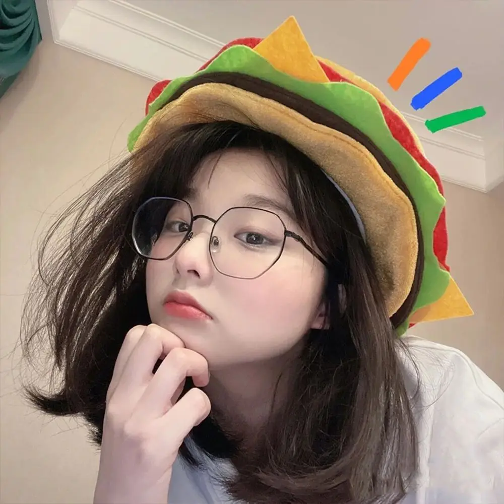 Креативная декоративная шляпа для гамбургера