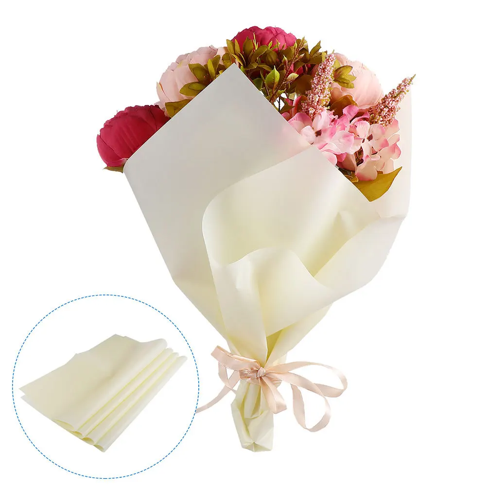 40 листов цветочной упаковочной бумаги - Фотография_5