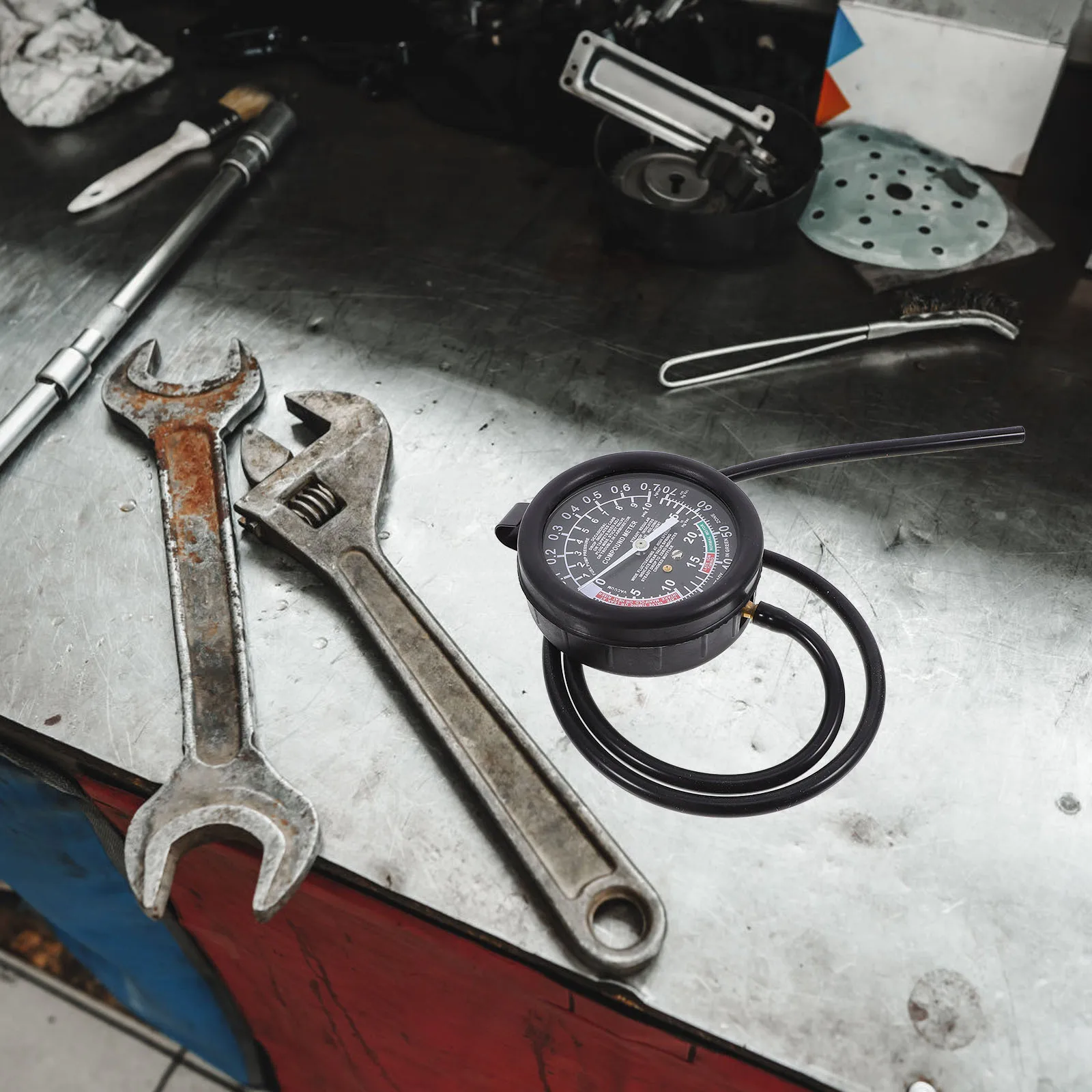 Вакуумный манометр для проверки масляного насоса - Фотография_5