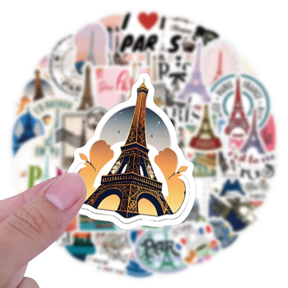 Декоративный чемодан с граффити love in paris - Фотография_3