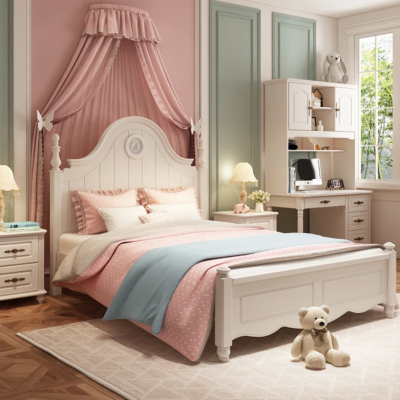 Роскошная двуспальная кровать для европейских девочек - Фотография_2