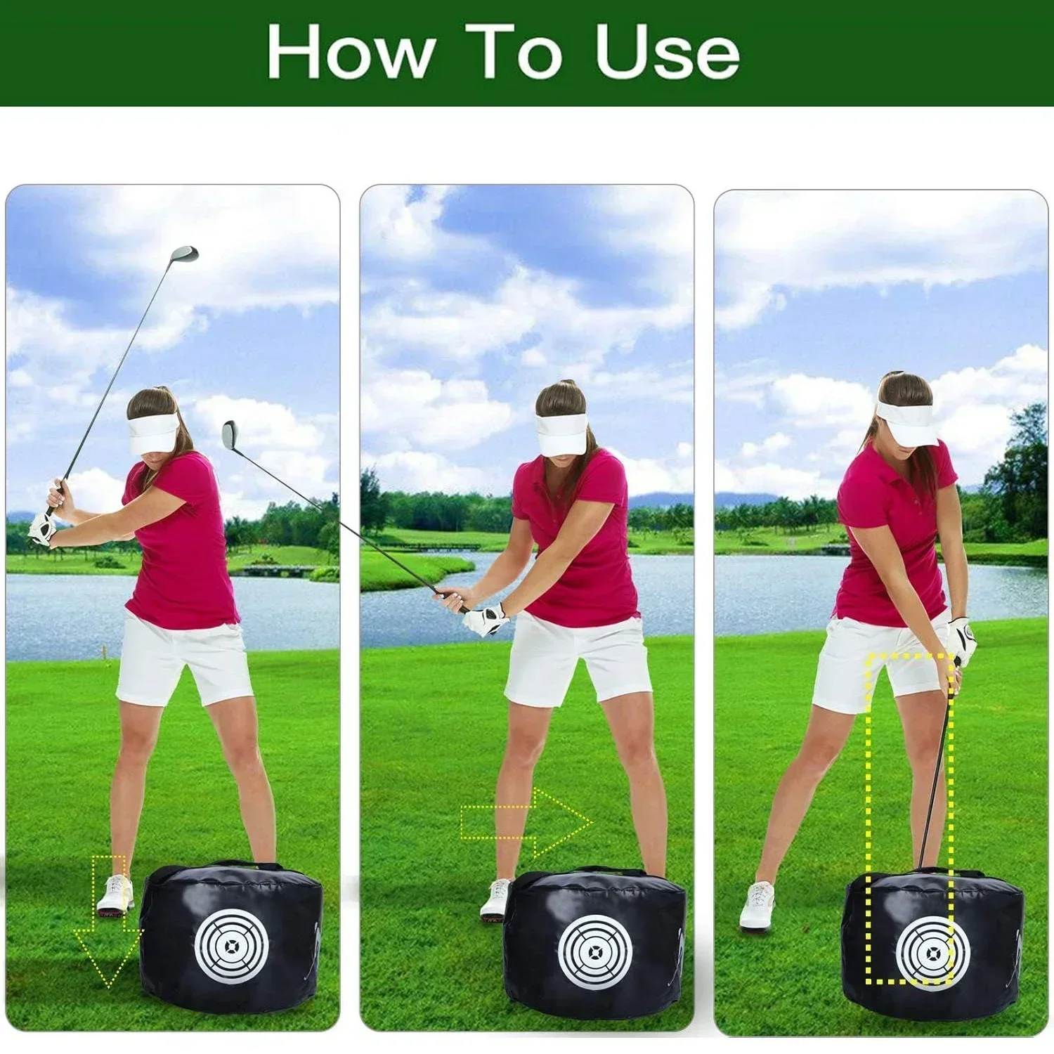 Muqinush black golf impact power - Фотография_4