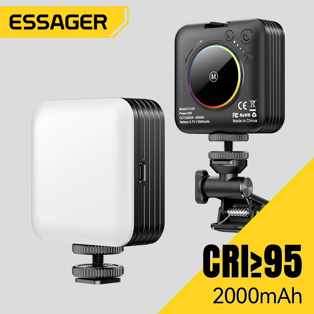 Essager pocket rgb fill light led