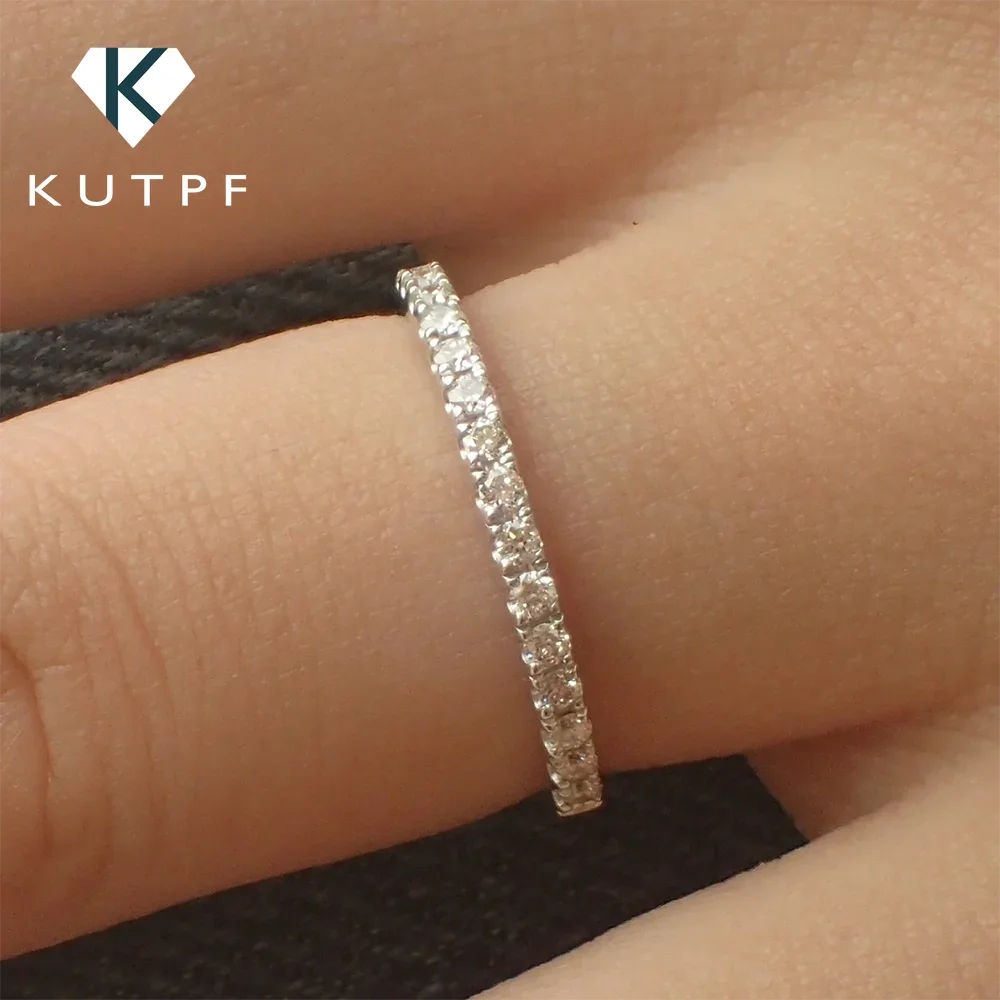 Кольца с микро-паве eternity band 1