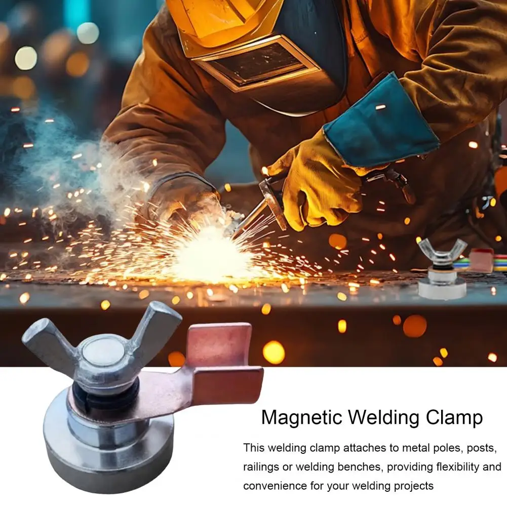 Магнитный сварочный зажим для заземления - Фотография_2