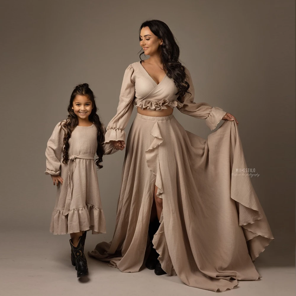 Хлопковые платья в стиле бохо для беременных женщин - Фотография_3