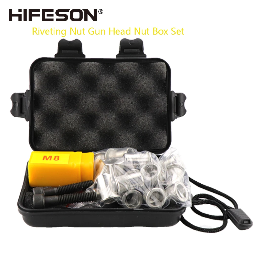 Набор заклепочных гаек hifeson m3 m4 m5 m6 m8 m10
