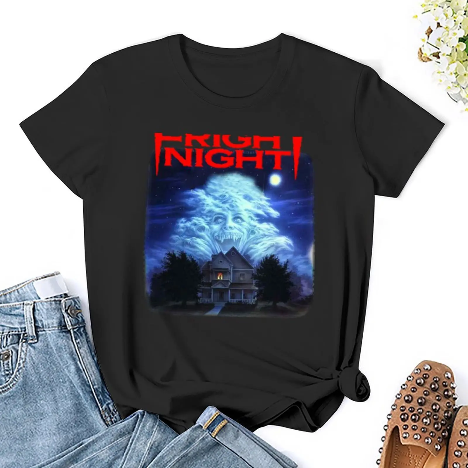 Прозрачная футболка fright night (grunge) - Фотография_5