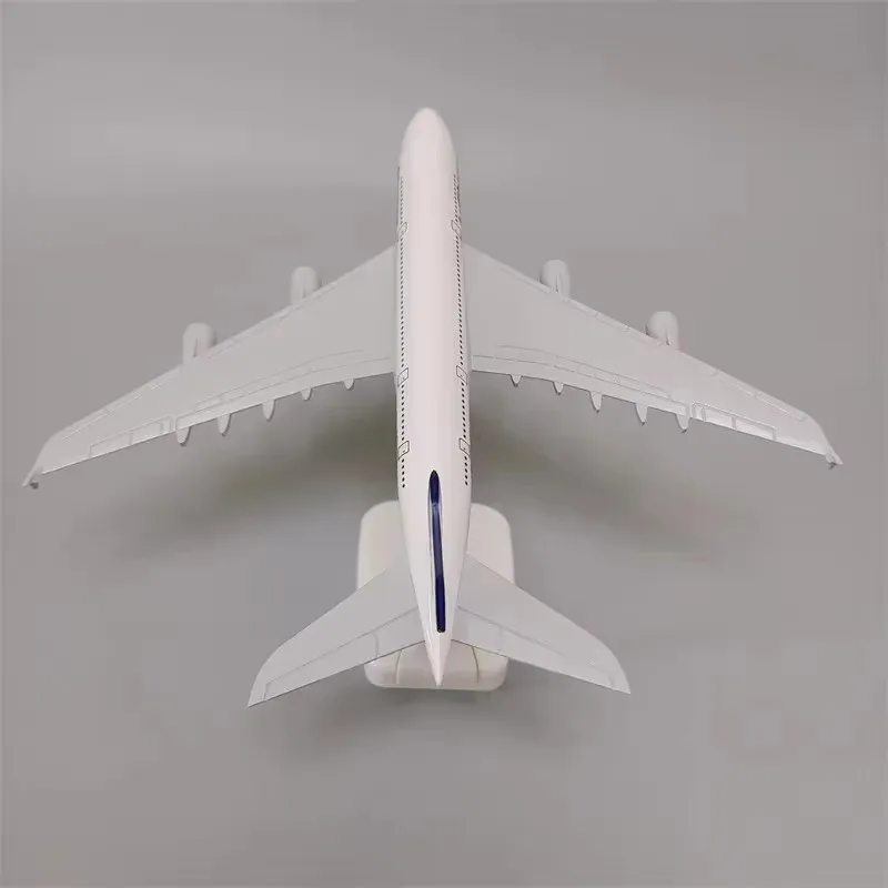 20 см модель самолета из сплава a380 airbus люфханза - Фотография_3