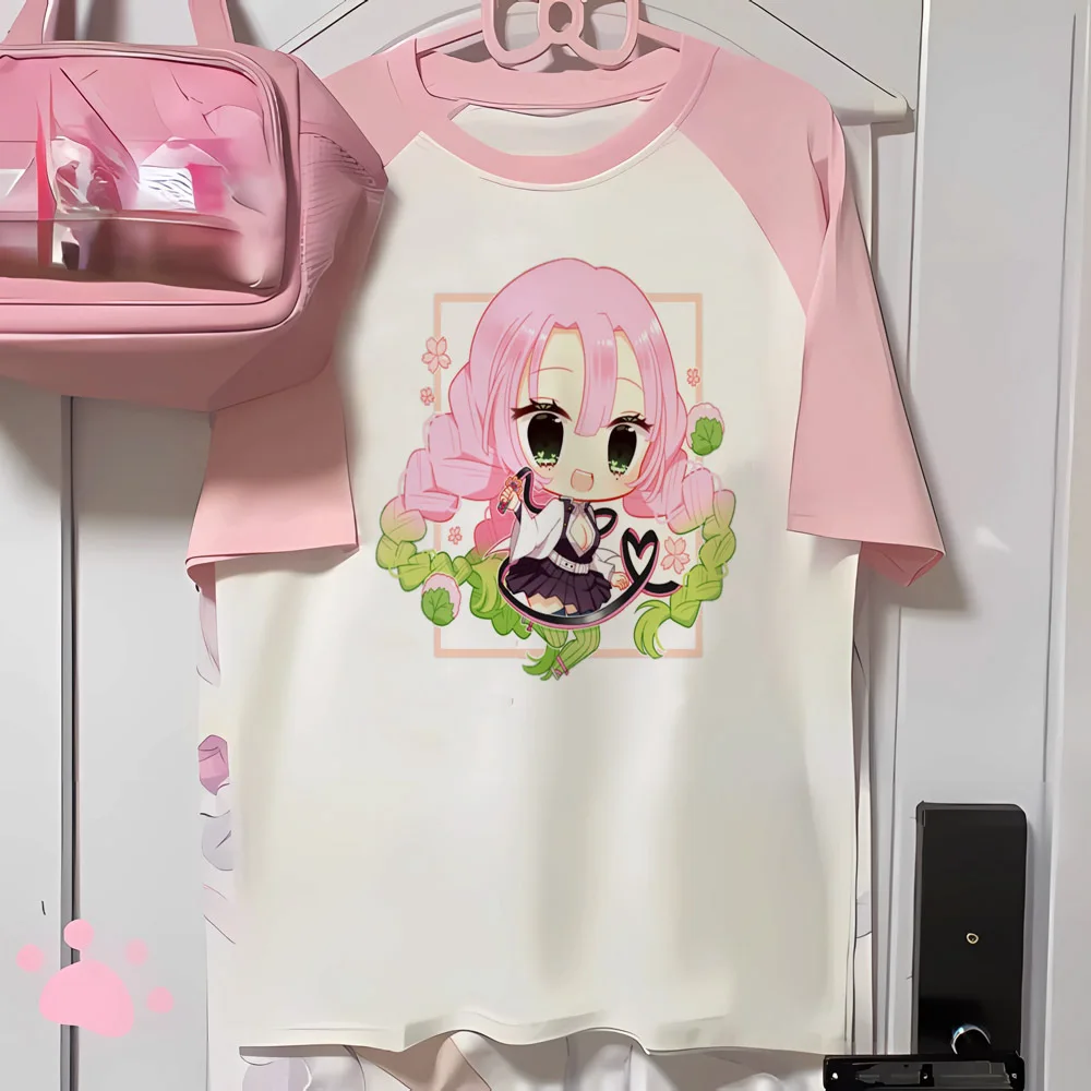 Топ mitsuri, женская футболка аниме для девушек в стиле 1920-х - Фотография_4