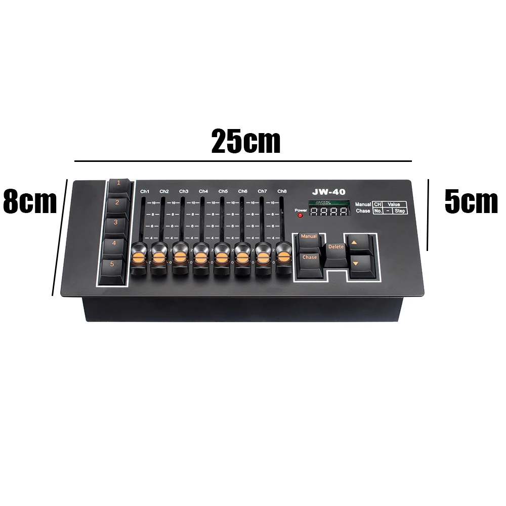 Портативная аккумуляторная консоль ma key кнопка с подсветкой dmx 512 - Фотография_5