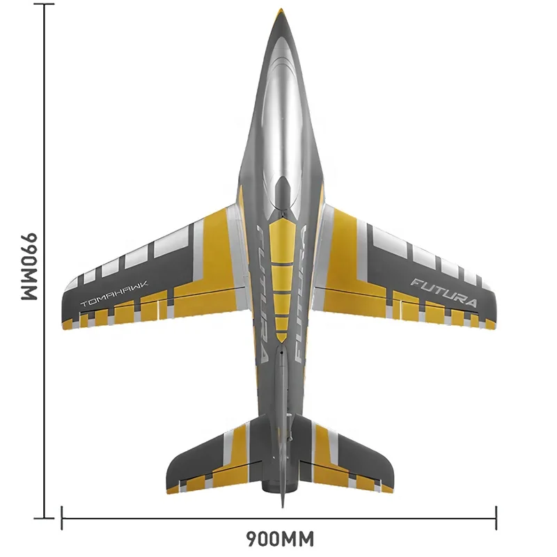 Fms 64 мм edf futura pnp 40a esc - Фотография_6
