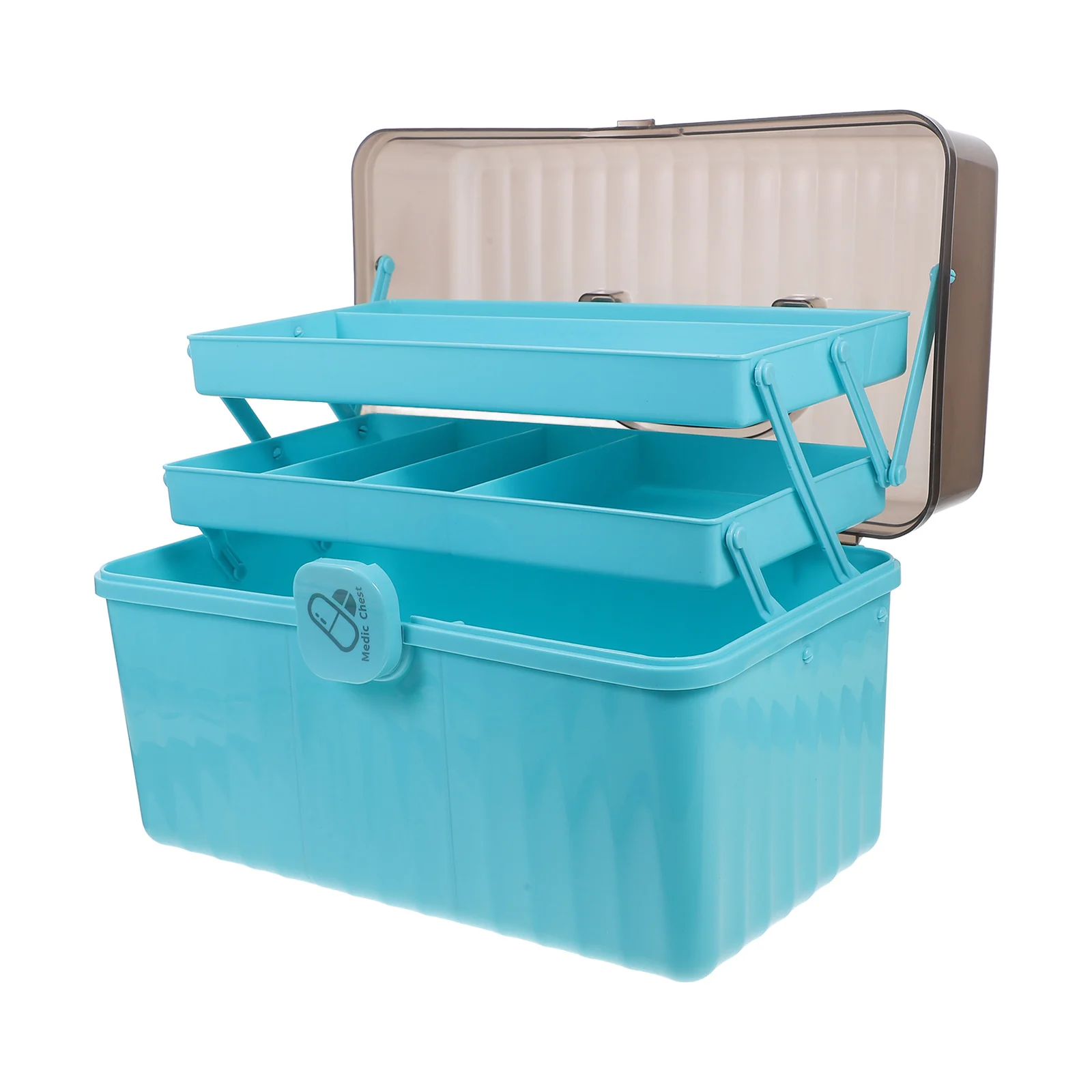 Универсальный футляр для хранения лекарств с ручкой