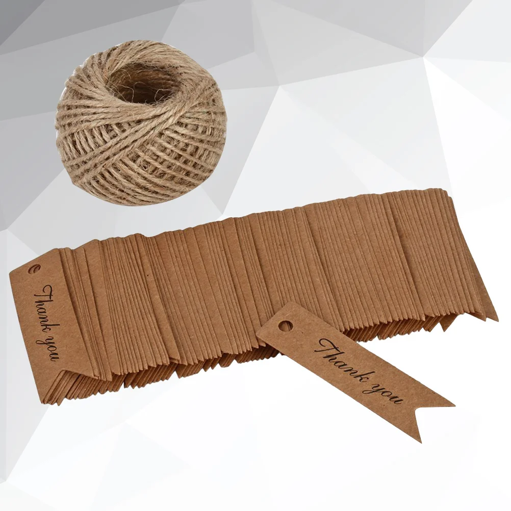 Бирки из крафт-бумаги «рыбий хвост» - Фотография_5