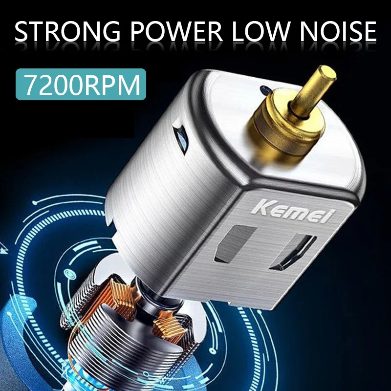 Kemei km-2299 профессиональная машинка для стрижки волос для мужчин - Фотография_3