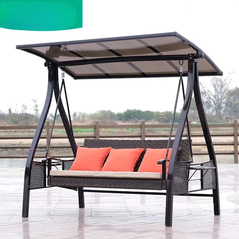 Уличные качели солнечный свет кресло-качалка - Фотография_5