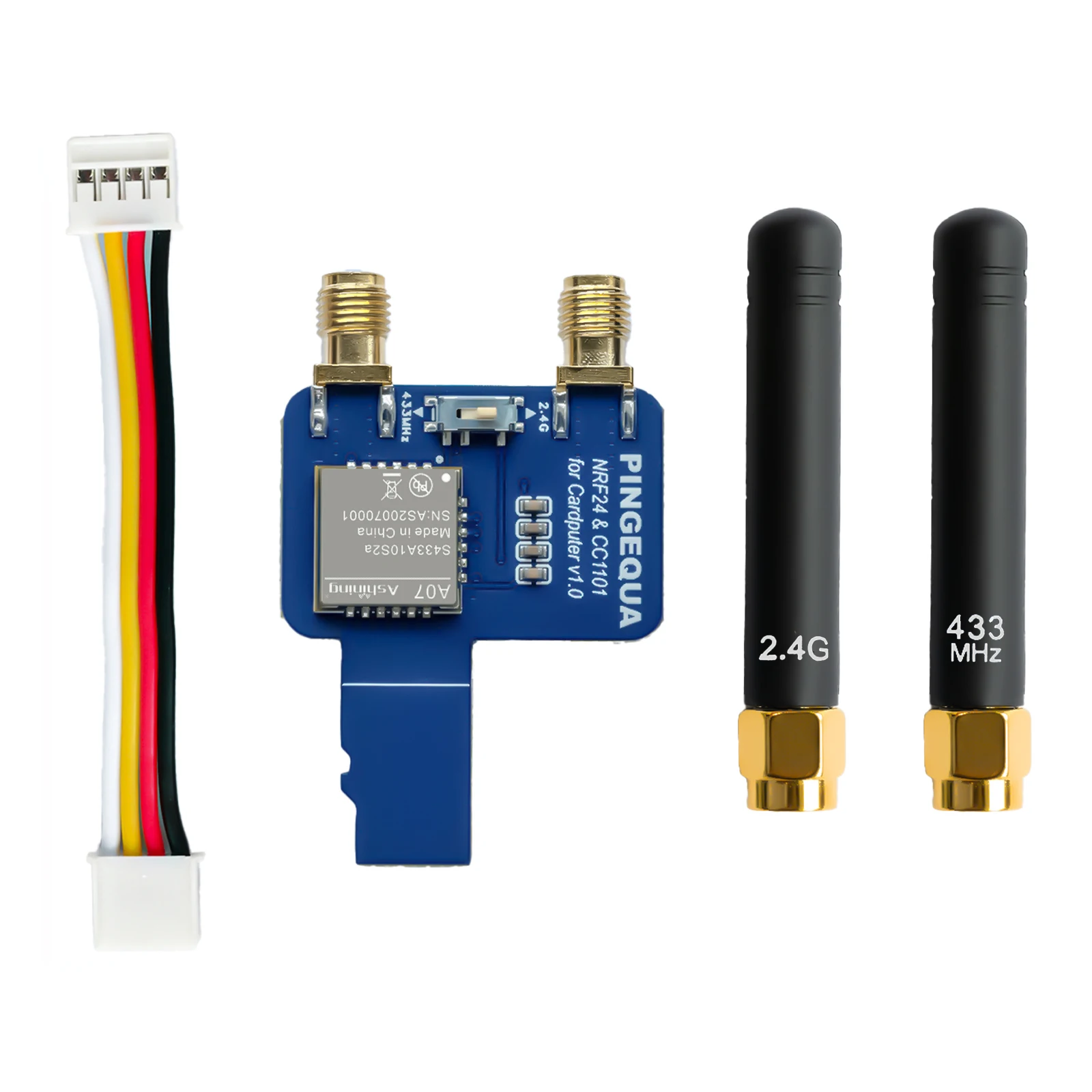 Радиочастотная плита cc1101 433 мгц для картотера m5stack - Фотография_2