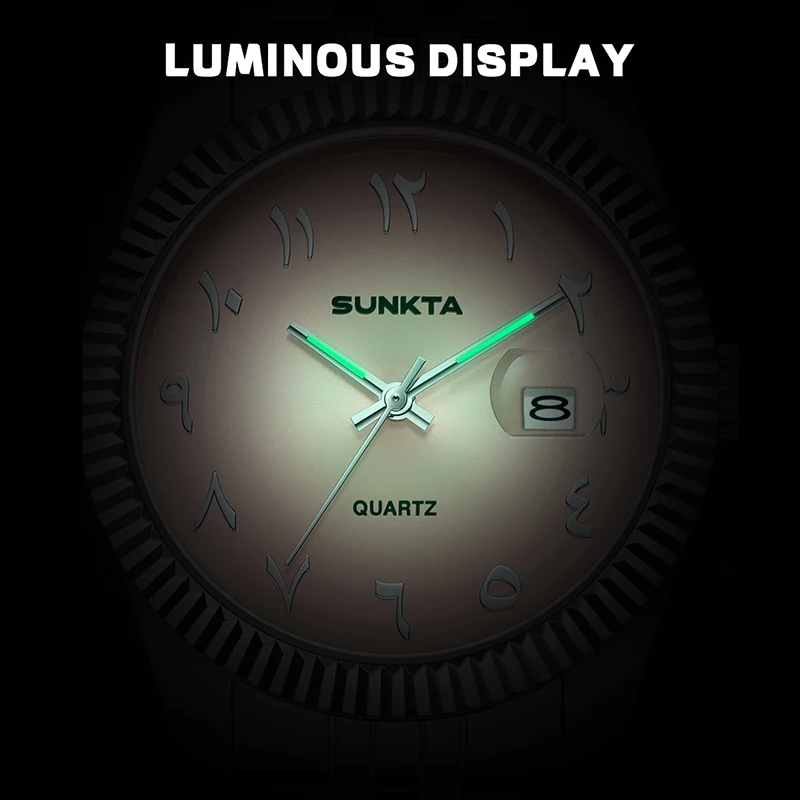 Sunkta новые роскошные кварцевые часы для женщин - Фотография_3