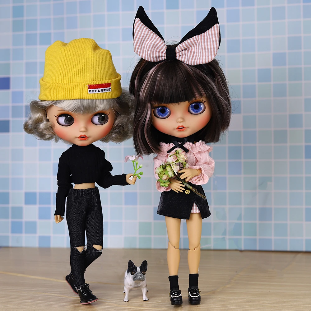 Кукла blythe шарнирная с матовым лицом - Фотография_3