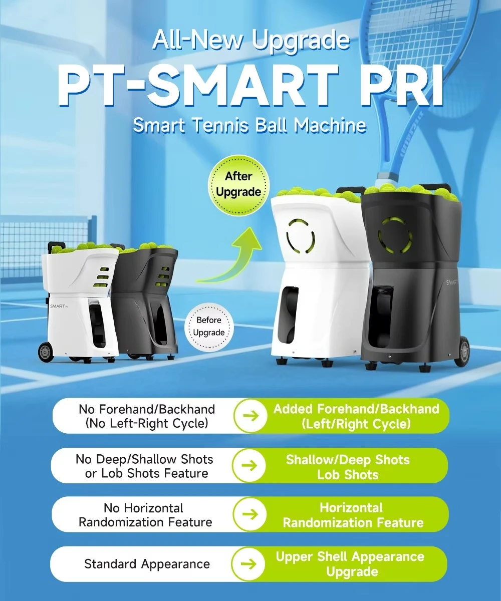 Лидер продаж, профессиональная машина для теннисных мячей - Фотография_6