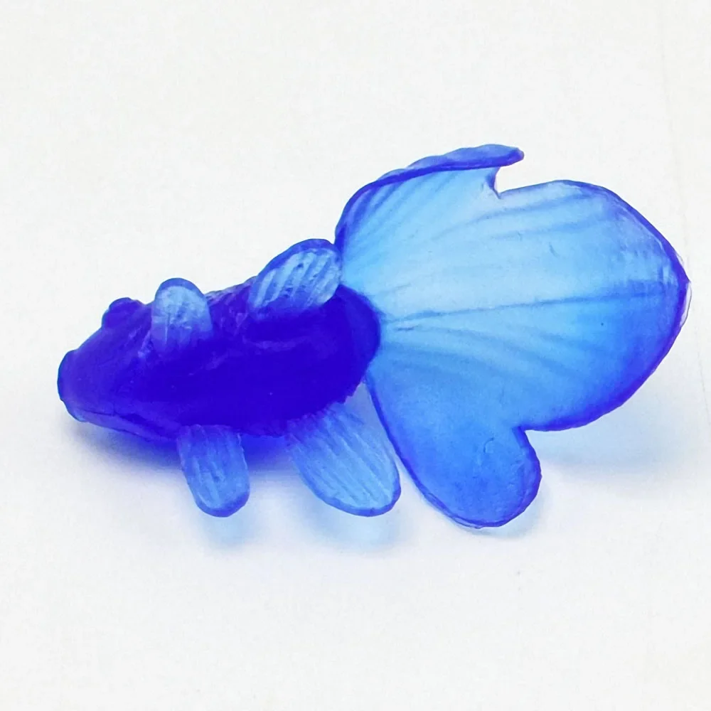 Детские мягкие резиновые золотые рыбки - Фотография_6