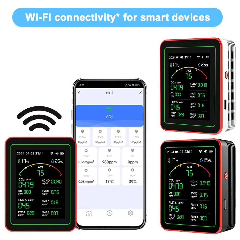 Wi-fi 15 в 1, монитор качества воздуха - Фотография_5