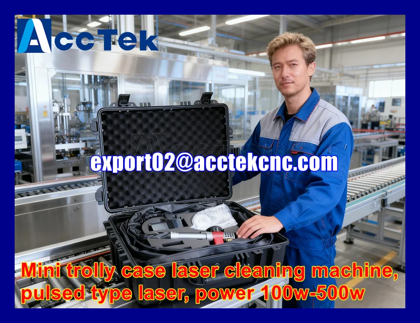 Лазерная чистящая машина для чемодана - Фотография_3