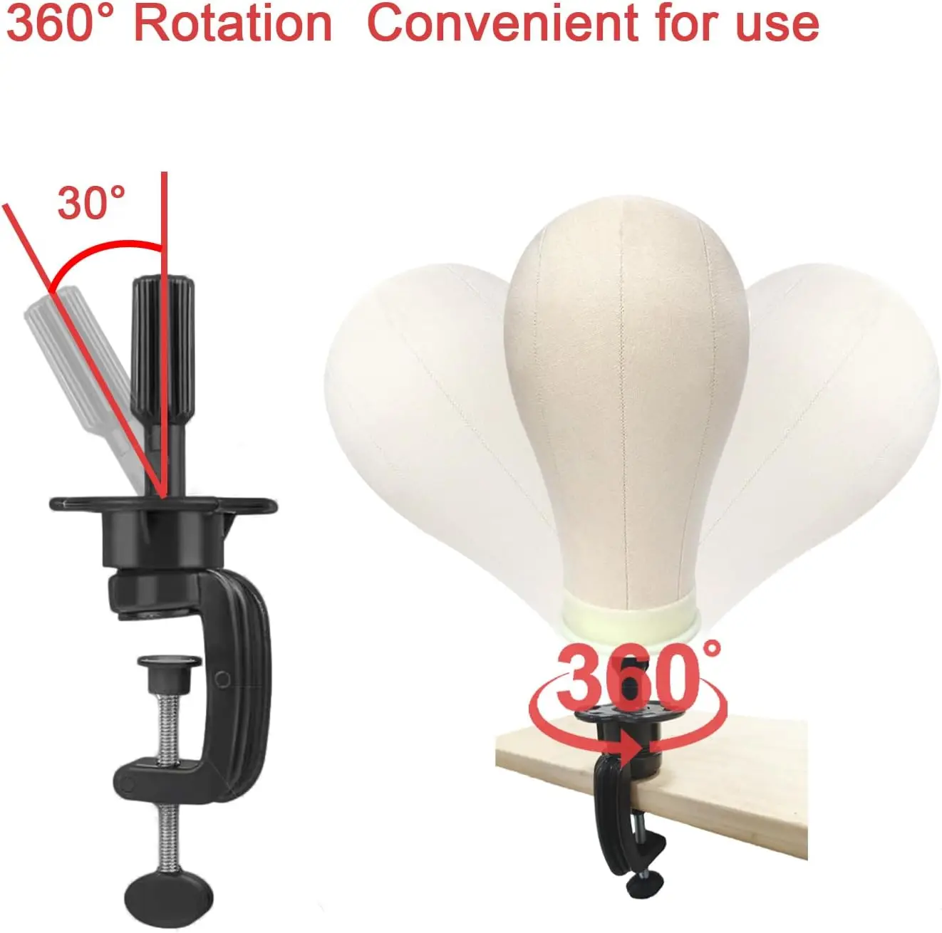 Подставка для головы манекена для парика - Фотография_5