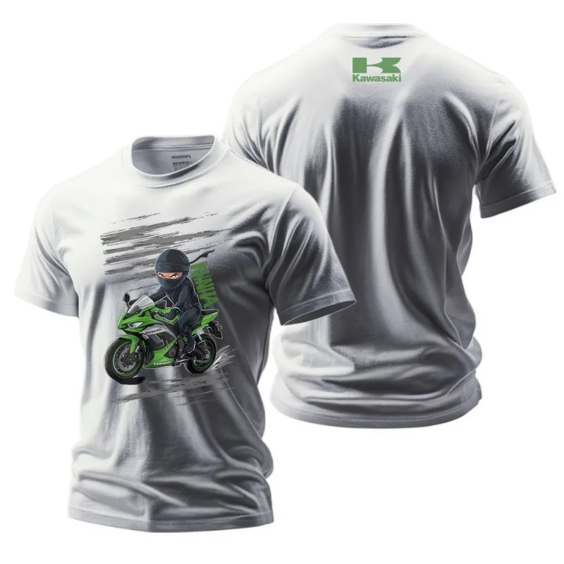 Года, мотоциклетная футболка kawasaki - Фотография_2