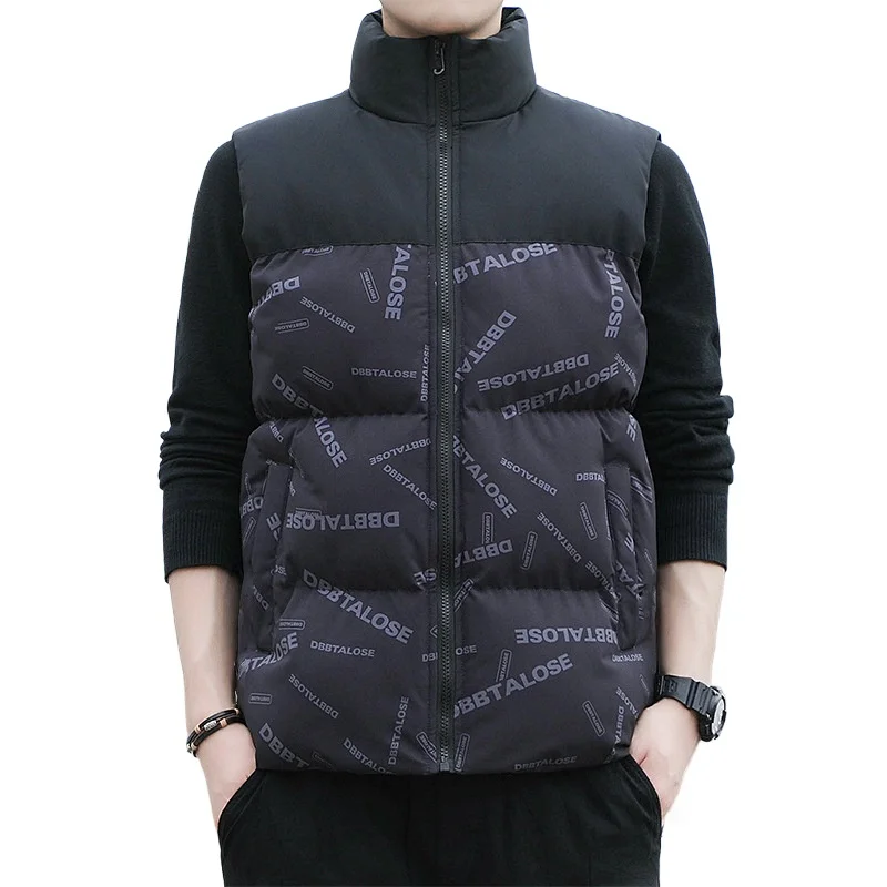 Осенне-зимний стеганый жилет для мужчин - Фотография_5