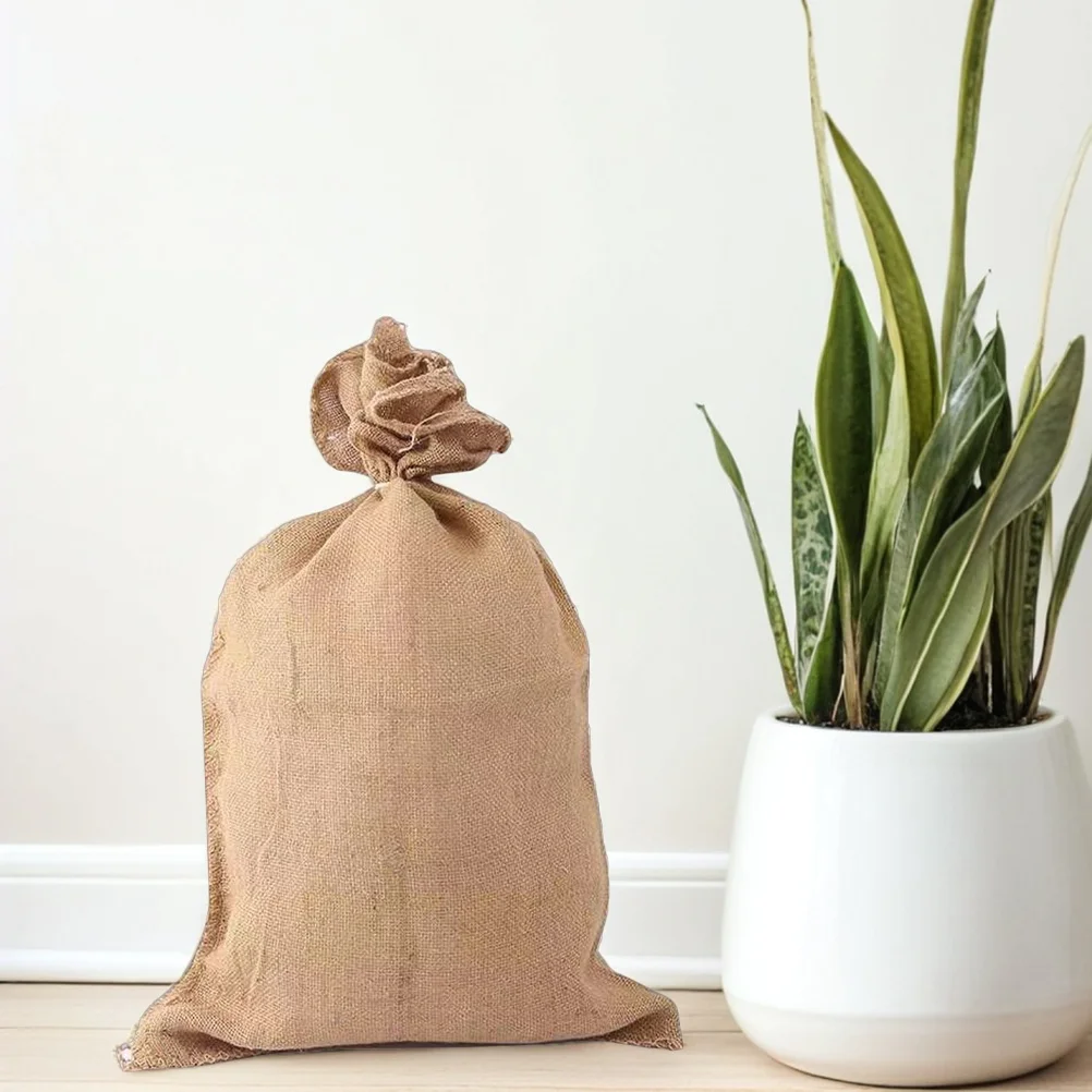 Прочные джутовые мешки из мешковины - Фотография_6