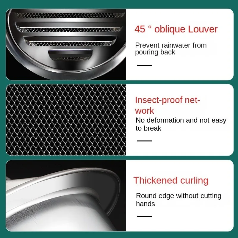 Настенная быстрая вентиляция из нержавеющей стали - Фотография_3