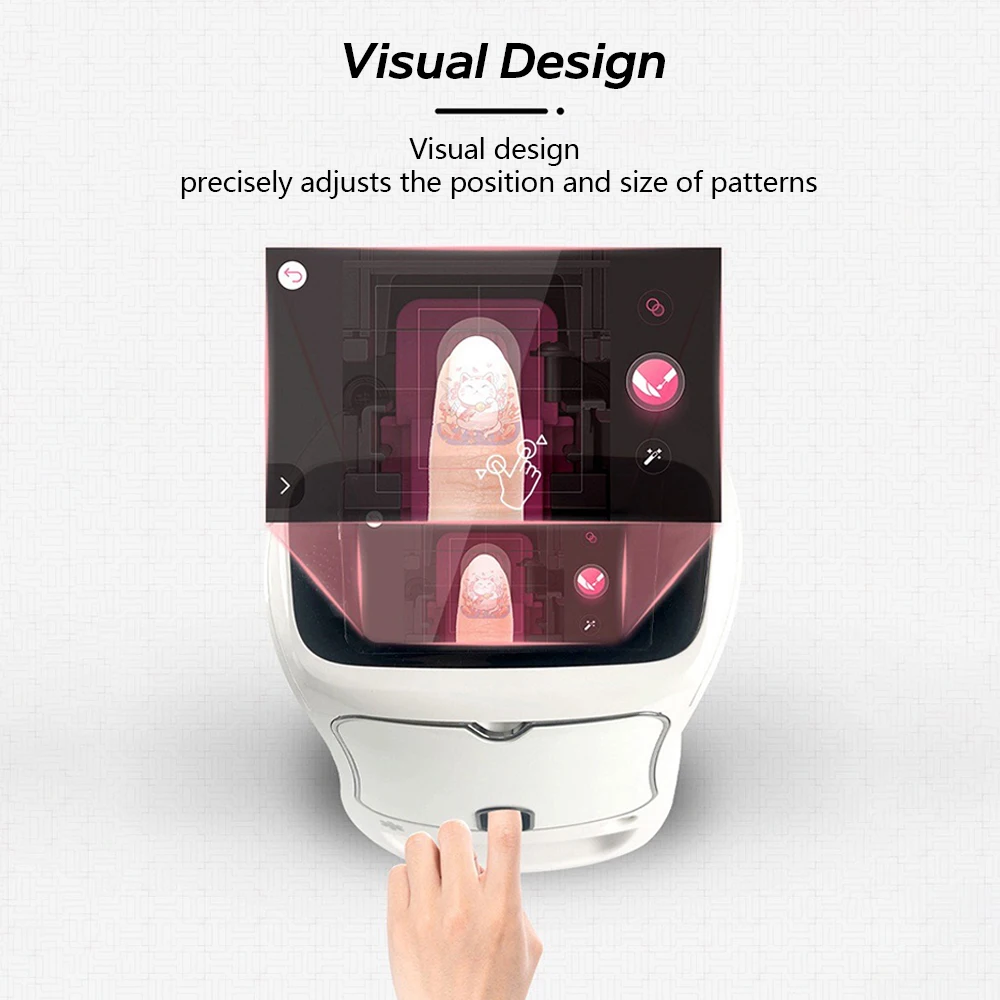 Stlf3d digital art smart nail painting - Фотография_2