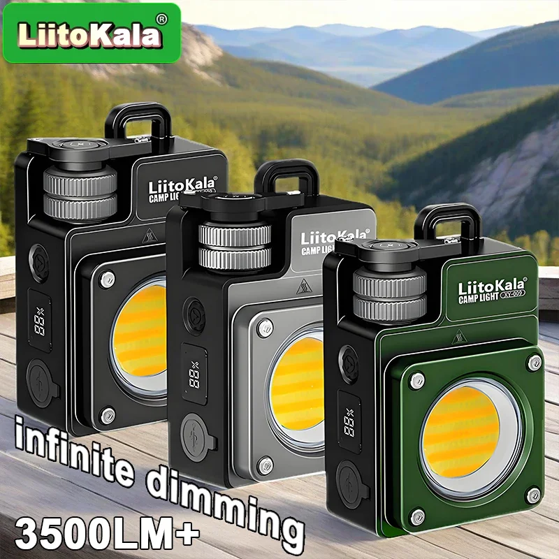 Liitokala портативный 3500lm многофункциональный