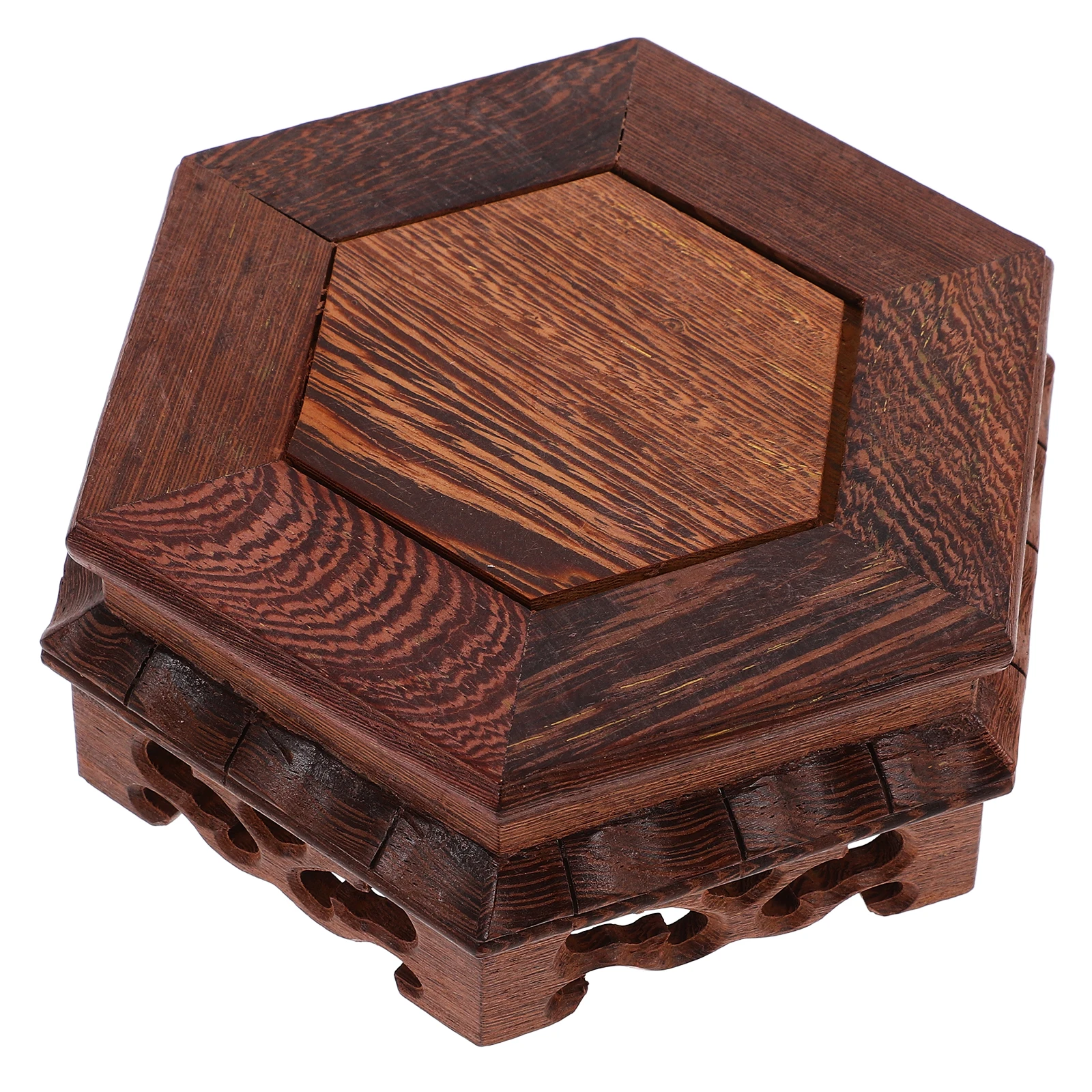 Деревянное основание для цветочного горшка