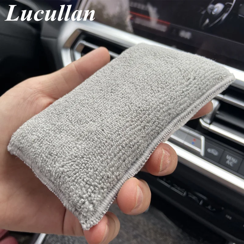 Губка для чистки салона из микрофибры lucullan (5 x 3 дюйма) - Фотография_6