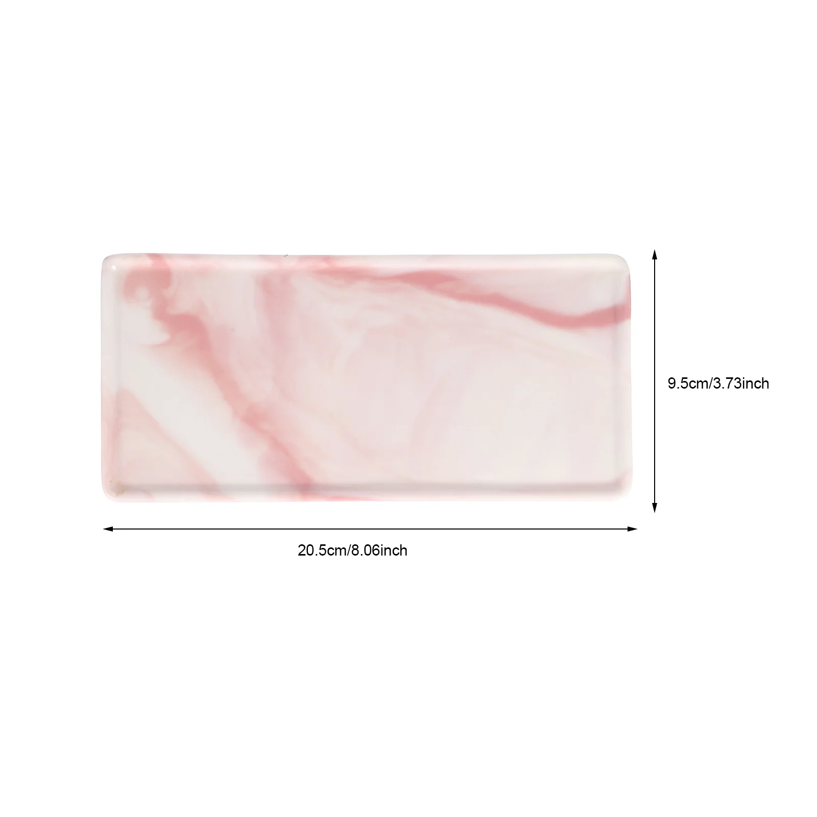 Элегантный прямоугольный керамический поднос - Фотография_4