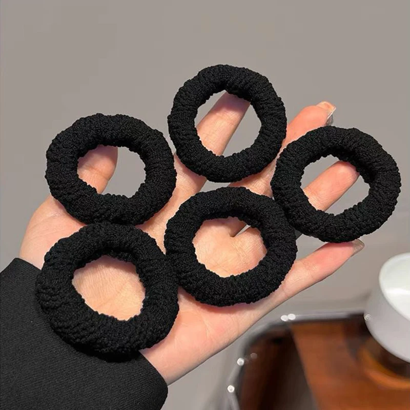 Утолщенные женские резинки для волос с высоким конским хвостом - Фотография_6