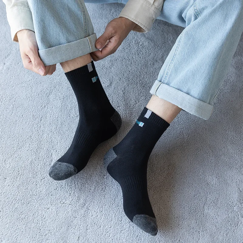 5 пар хлопковых носков для мужчин - Фотография_5