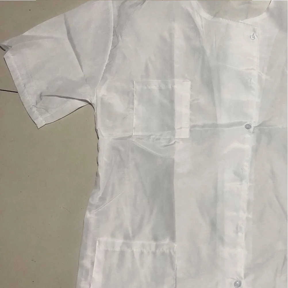 Белая одежда доктора с короткими рукавами - Фотография_4