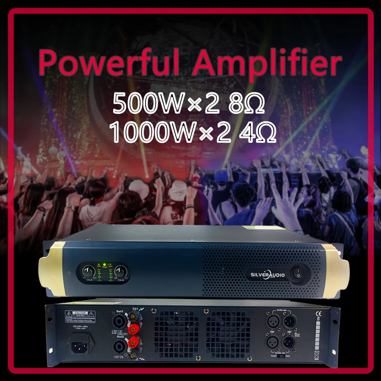 Gap-d1220 цифровой усилитель профессиональный - Фотография_5
