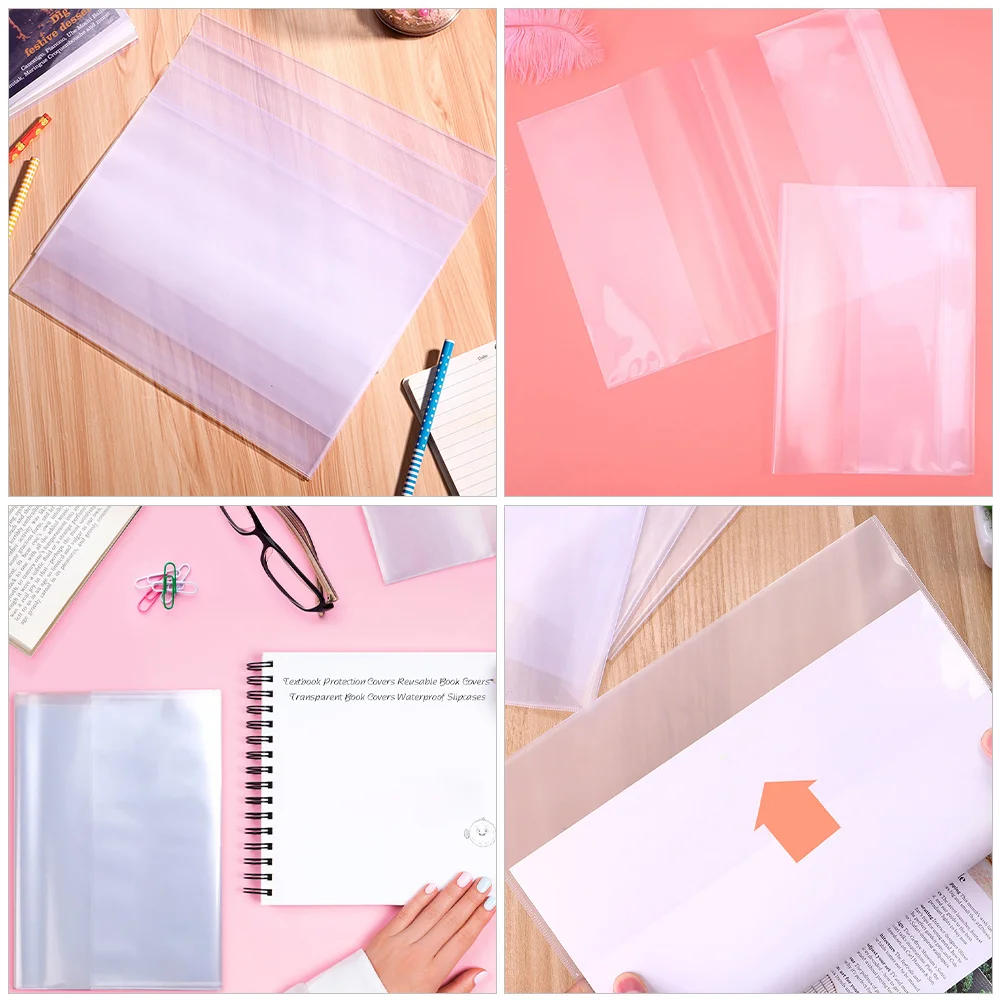 Прозрачные пластиковые обложки для книг с мягкой обложкой - Фотография_6