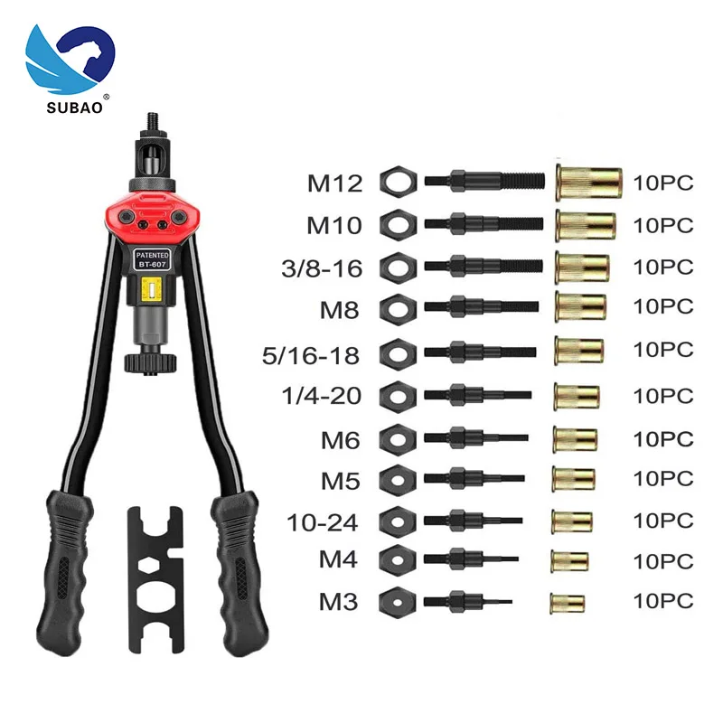 Инструмент для заклепки subao bt607