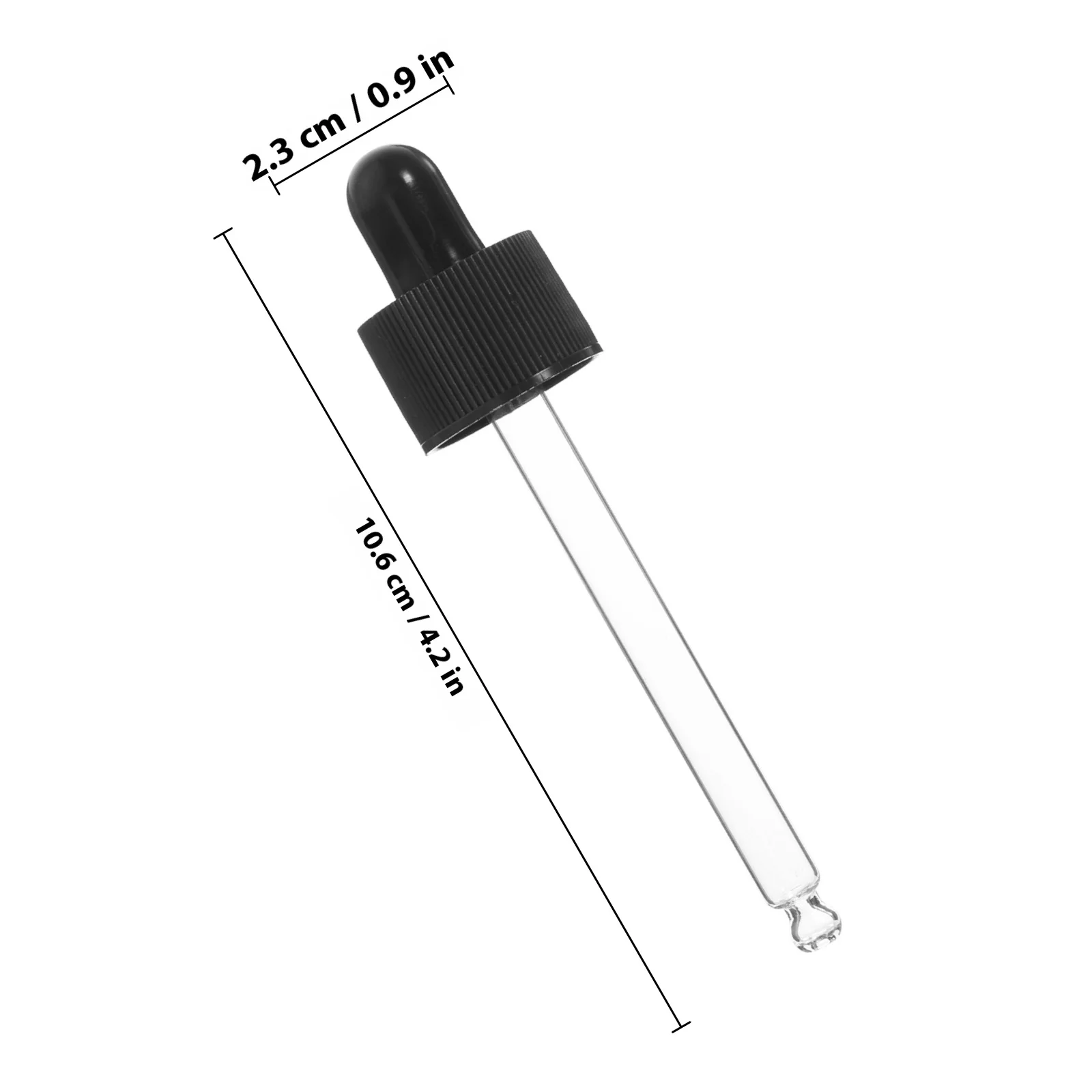 Стеклянная бутылка-капельница с защитой от капель - Фотография_6
