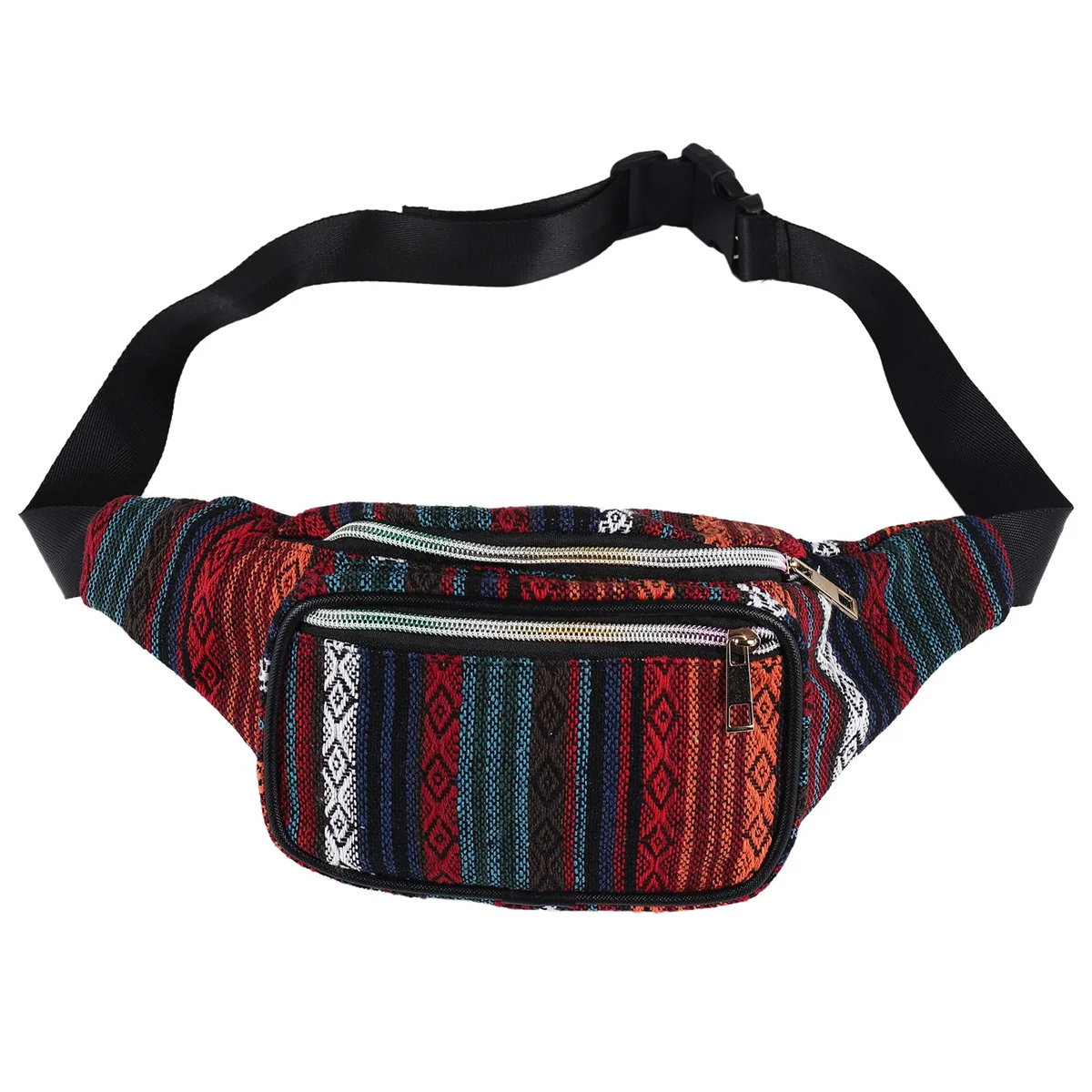 Abqr женская этническая поясная сумка в стиле ретро - Фотография_2